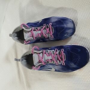 NIKE FREE 5.0 RUNNING SHOE IN BLUE -SIZE 8 WOMENS